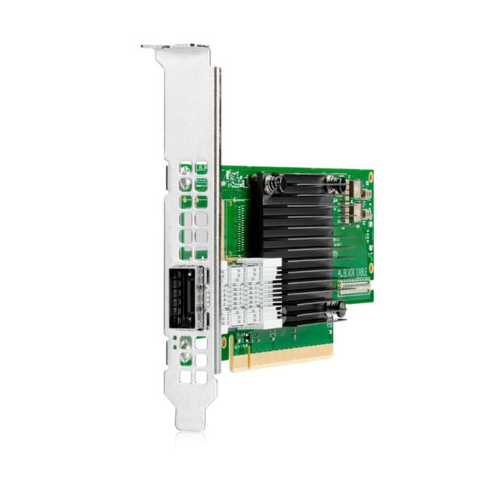 HPE INFINIBAND HDR100 ETHERNET 100Gb 1 port QSFP56 PCIe4 x16 MCX653105A ECAT ADAPTER